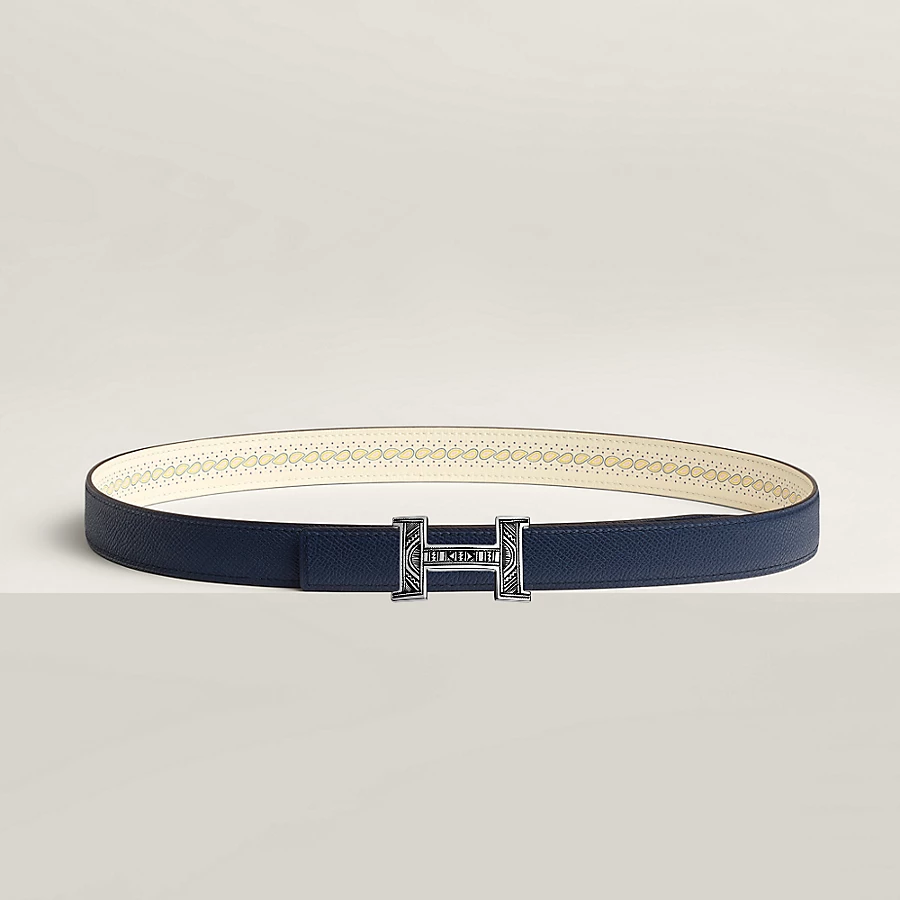 Mini Constance Touareg belt buckle & Bandana leather strap 24 mm - Image 1